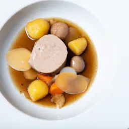 Rinderbouillon mit Markklößchen